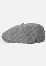 Brood LW lightgrey-whitestripechambray Rueckenansicht