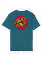 Classic Dot Chest teal Vorderansicht