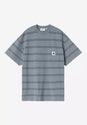 W' Bert Pocket bertstripe-shadyblue-shadypurplegarmentdyed Vorderansicht