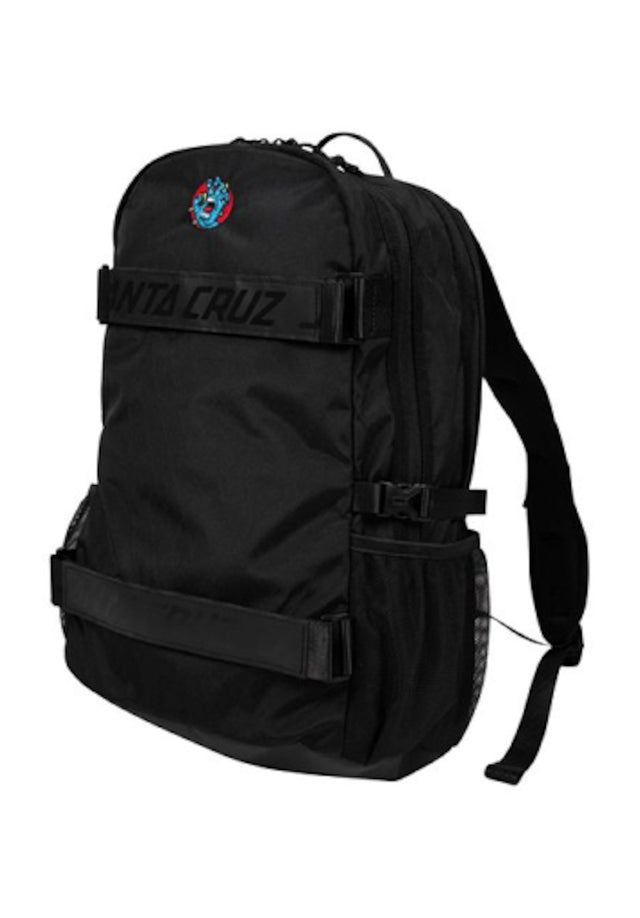 Hand Dot Emb Skatepack black Vorderansicht
