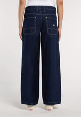Mechanic Denim darkindigo Rueckenansicht