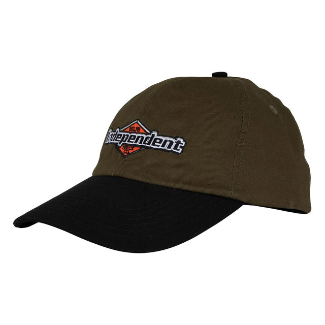 Mojochrome Dad Snapback Unstructured olive-black Vorderansicht