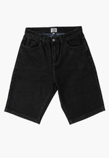 Boogy-Shorts-Kids blackdenim Vorderansicht