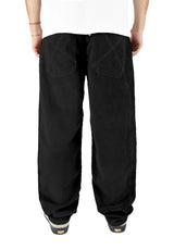 X-tra Baggy Cord black-ko Rueckenansicht
