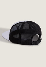 Sidestripe Unstructured Trucker marshmallow Rueckenansicht