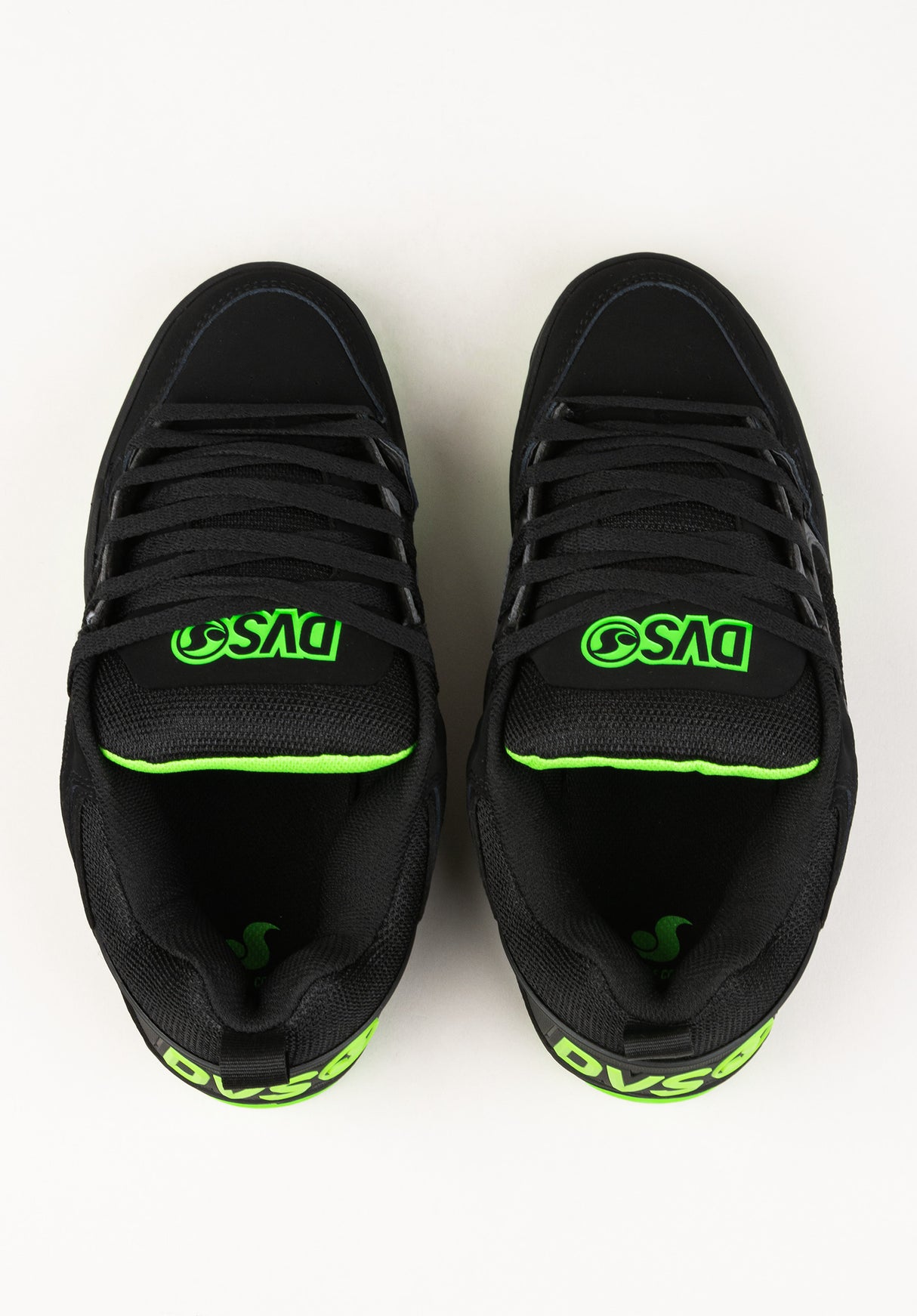 Comanche black-charcoal-lime-nubuck Closeup2