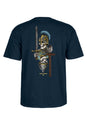 Dan Corrigan Chess Skulls navy Vorderansicht