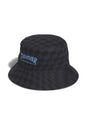 Thrasher x AFA Bucket Hat Reversible darknavy-lightblue Vorderansicht
