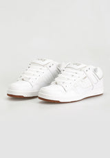 Enduro 125 white-reflective-gum-leather Rueckenansicht