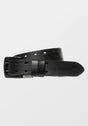 Two Spike Leather black Vorderansicht