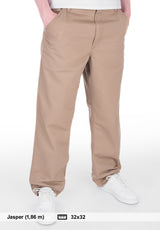 Simple Pant leatherrinsed Vorderansicht