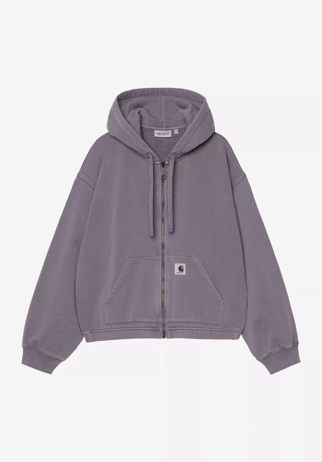 W' Hoggard Jacket shadypurplegarmentdyed Vorderansicht