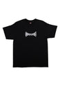 Embroidered Span Heavyweight black Vorderansicht