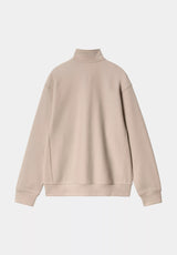 Half Zip American Script fleurdesel Rueckenansicht