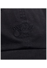 Tag 6-Panel Polo Snapback black-washed Rueckenansicht