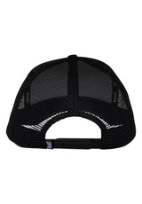 Finest Streak 5-Panel Unstructured Mesh Snapback black Rueckenansicht