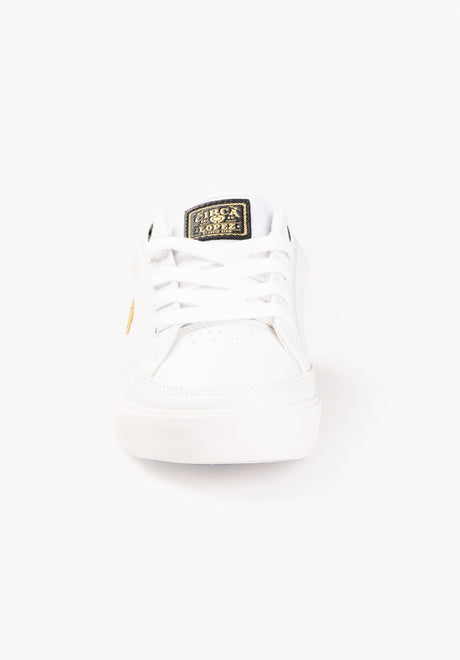 Lopez 50 Slim white-gold Rueckenansicht