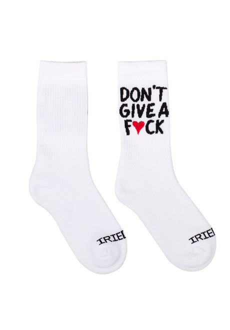 Give A Sock white Vorderansicht