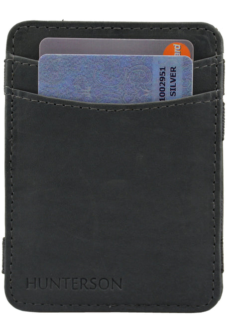 Magic Coin Wallet RFID grey Closeup2