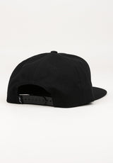 Pitchout Cap black Rueckenansicht
