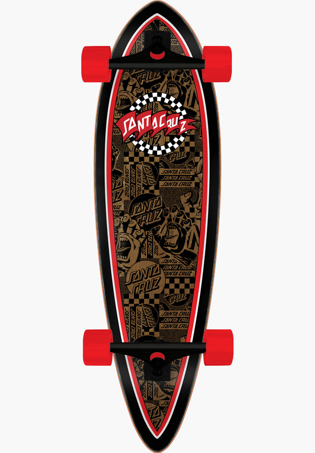 Banner Check Route Pintail black-red-gold Vorderansicht