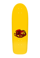 Bruce Lee x Skull & Nunchuck yellow Rueckenansicht