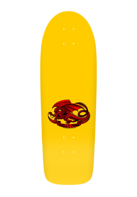 Bruce Lee x Skull & Nunchuck yellow Rueckenansicht