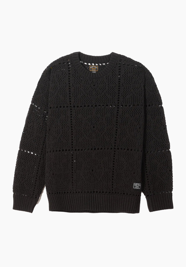 Crochet black Vorderansicht