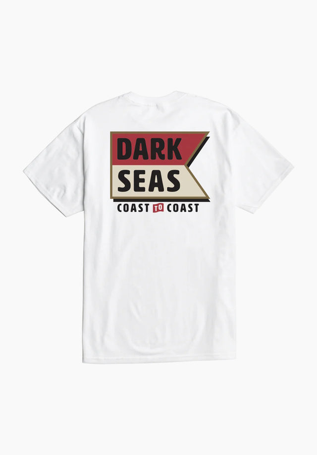 Flagbearer Pocket Tee white Vorderansicht