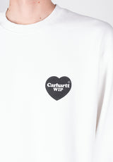 Heart Bandana white-blackstonewashed Closeup1