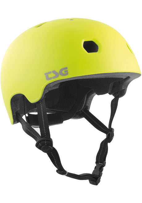Meta Solid Color satin acid yellow Vorderansicht