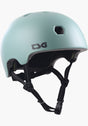 Meta Solid Color satin oil blue Vorderansicht