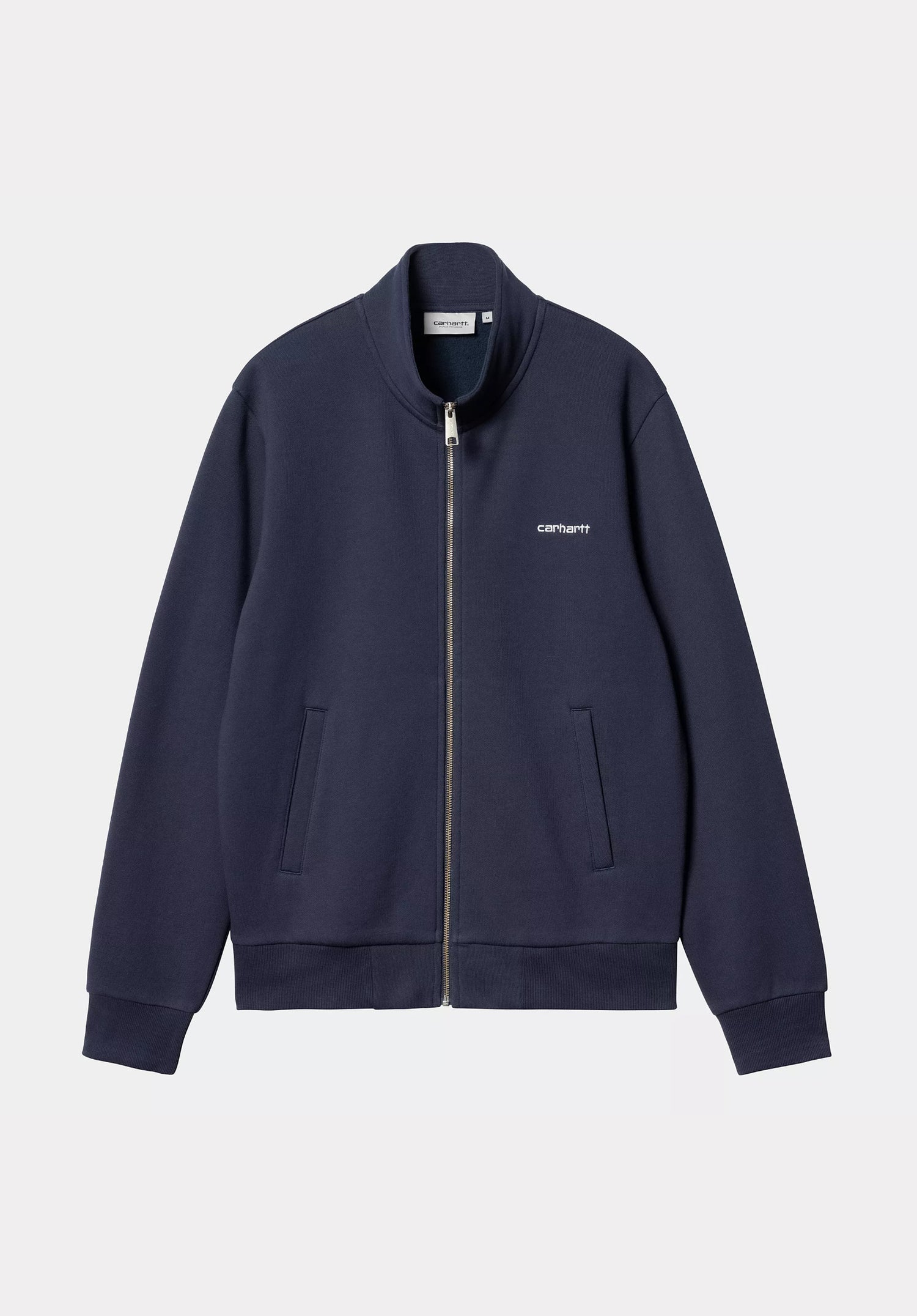 Script Embroidery Jacket airforceblue-white Vorderansicht Zoom Image
