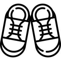 Schuhe Kinder Logo