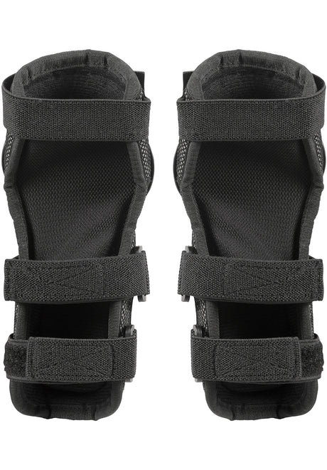 Bike Elbow Pads Youth black Rückenansicht