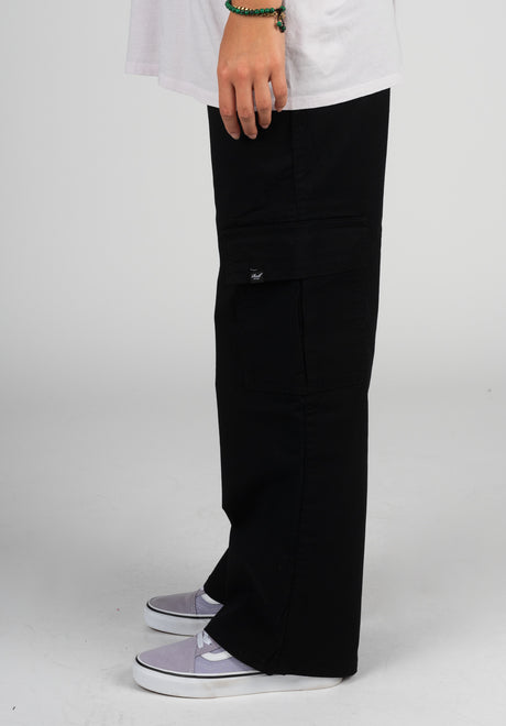 Women Mia Cargo deepblack Closeup1