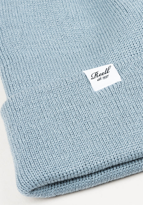Beanie beingblue Rückenansicht